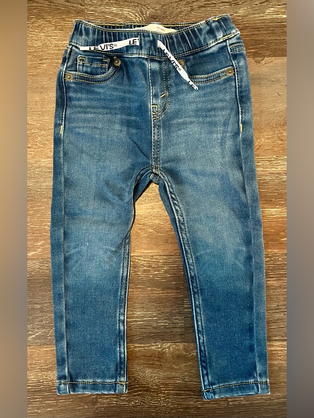 Levi Strauss Skinny Taper Pull On Stretch Denim Size 18 Months